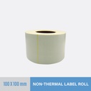 Non-Thermal Label 100x100mm - Paper - 1000 pcs/roll