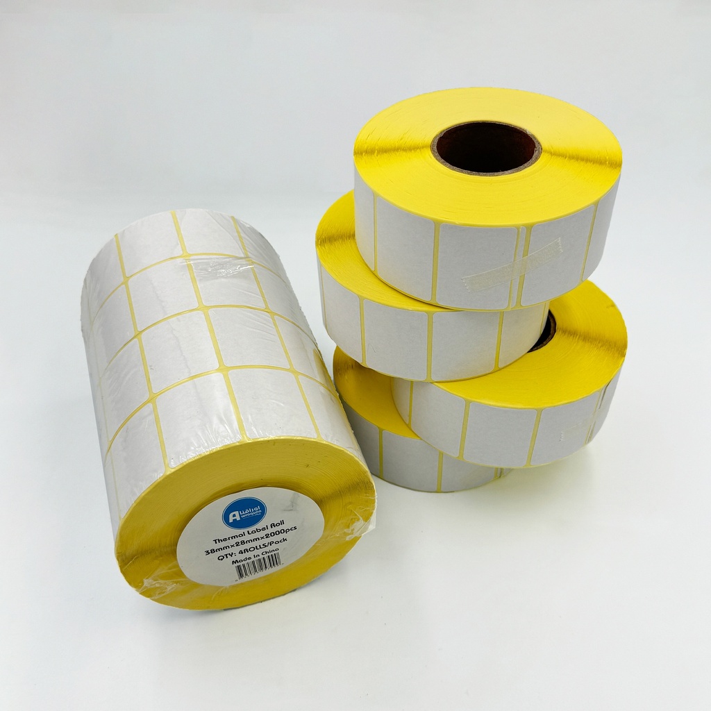 Thermal Sticker 38x28mm - 2000 pcs/roll