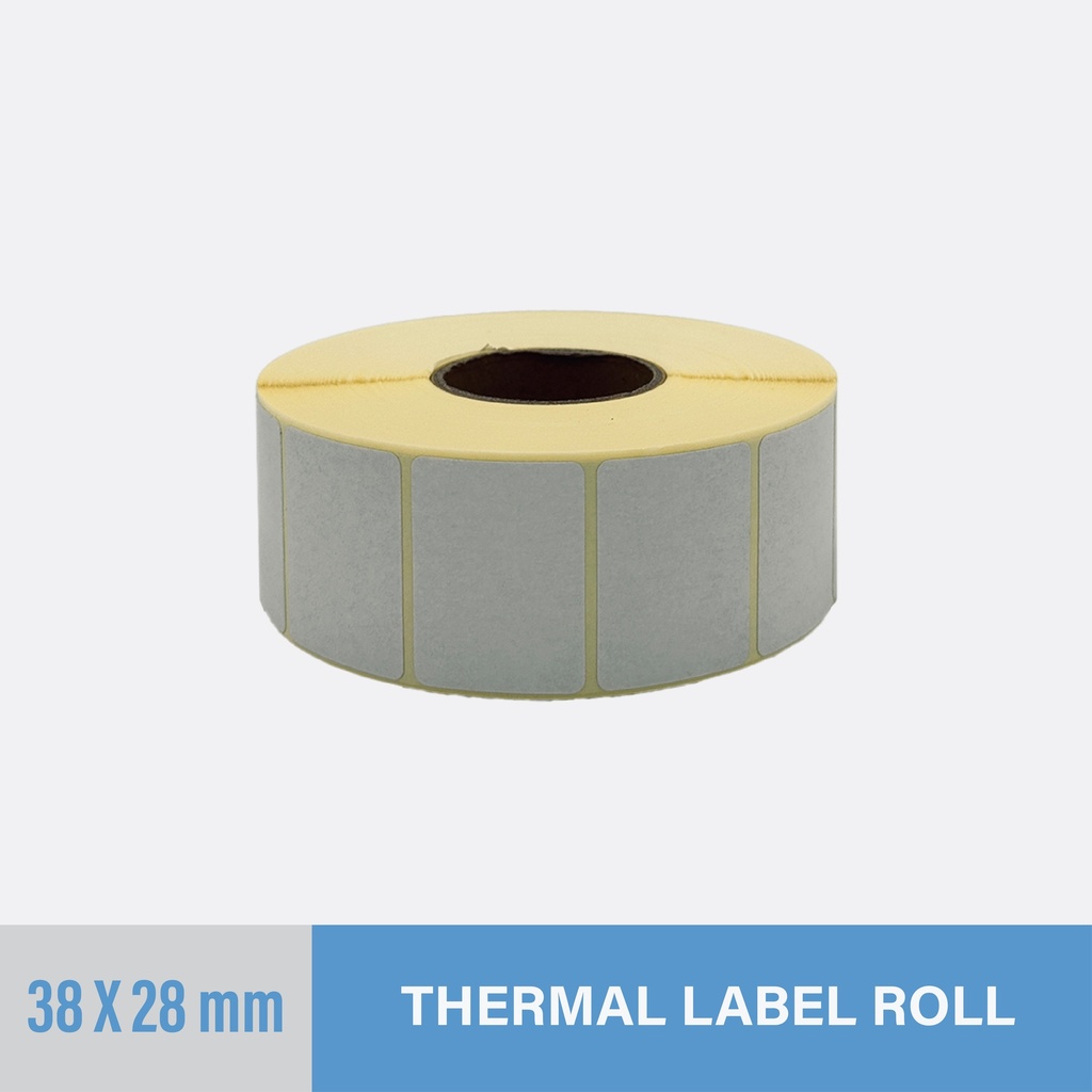 Thermal Sticker 38x28mm - 2000 pcs/roll