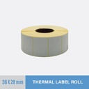 Thermal Sticker 38x28mm - 2000 pcs/roll