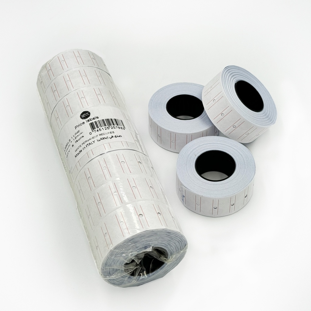 Price Sticker 21x12mm - One-Line - Non-Thermal