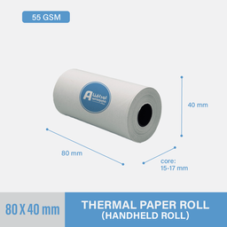 [THR-8040] Handheld Thermal Roll 80x40mm