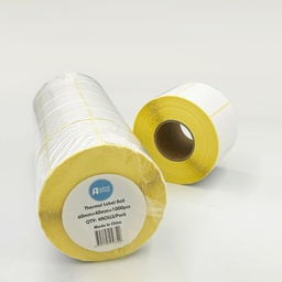 [LBL-6040] Thermal Sticker 60x40mm - 1000 pcs/roll